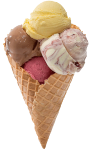 Lubinger Eisdiele Riesentüte